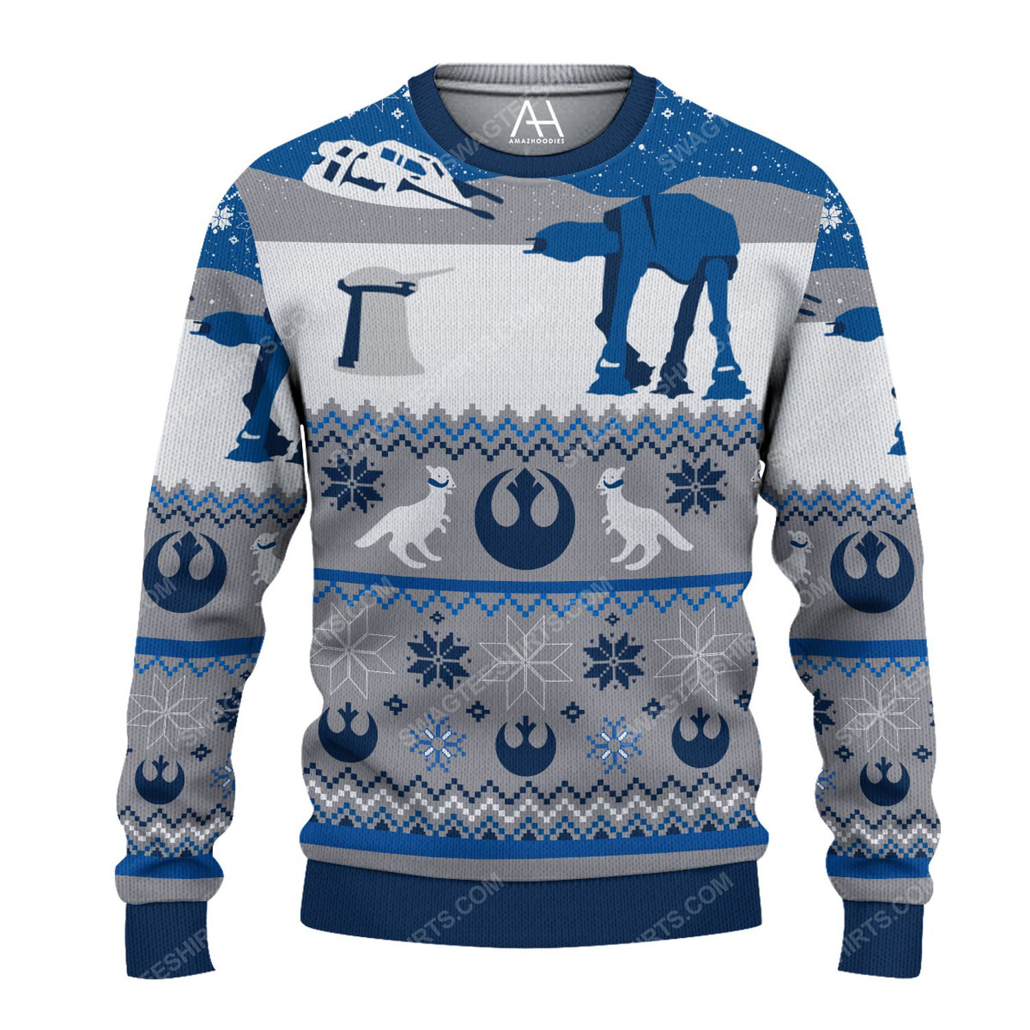 Star wars series movies ugly christmas sweater 1 - Copy (3)