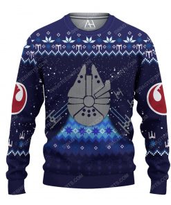 Star wars spaceships ugly christmas sweater 1
