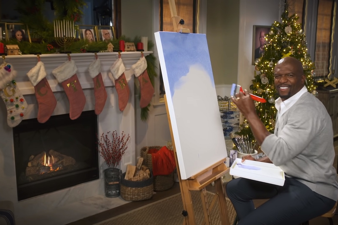 Terry Crews is hosting a 24-hour live painting session for the holidays