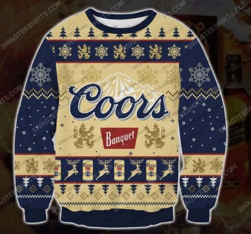 The coors banquet beer ugly christmas sweater - Copy (2)