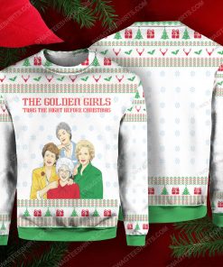 The golden girls 'twas the nightmare before christmas ugly christmas sweater 1 - Copy (3)