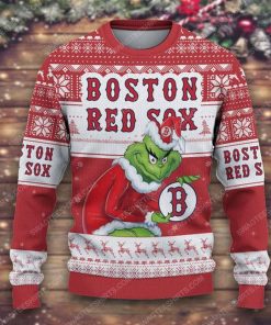 NHL Boston Bruins Grinch Hug 3D Christmas Gift For Holiday 2023 Ugly Sweater  For Men And Women - Binteez