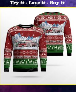 The laredo fire department ugly christmas sweater