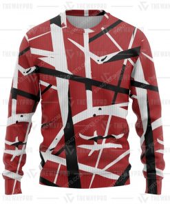 Van halen frankenstrat pattern ugly christmas sweater