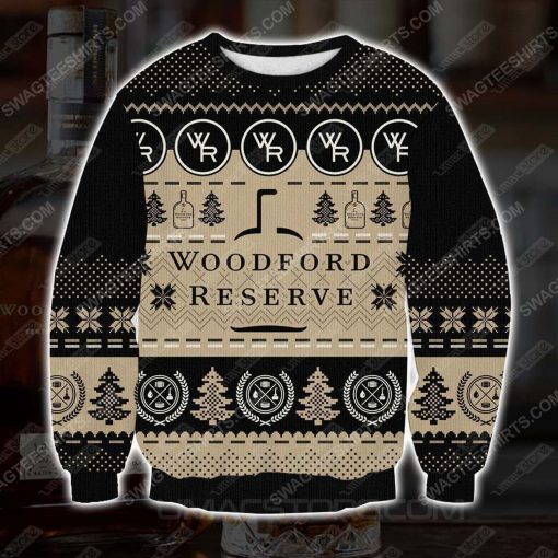 Woodford reserve bourbon whiskey ugly christmas sweater - Copy (3)