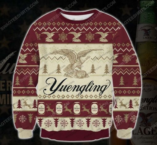 Yuengling brewery all over print ugly christmas sweater