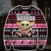 Baby Yoda Breast Cancer Warrior Ugly Christmas Sweater