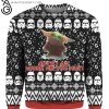 Baby Yoda Cute I Am Adore Me You Must Full Print Ugly Christmas Sweater