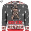 Bear Beer Full Print Ugly Christmas Sweater