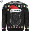 Black Labrador Retriever And Fuck You 2020 I’m Done Christmas Full Print Ugly Christmas Sweater