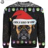 Boxer Dog And Fuck You 2020 I’m Done Full Print Ugly Christmas Sweater