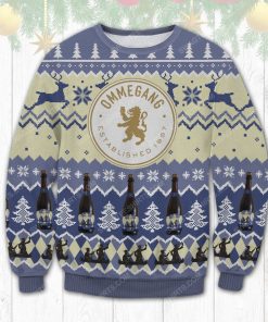 Brewery ommegang establishment ugly christmas sweater