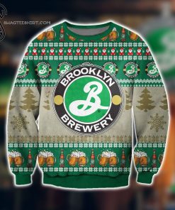 Brooklyn Brewery Full Print Ugly Christmas Sweater