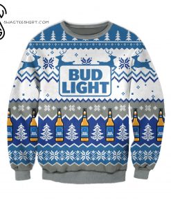 Bud Light Full Print Ugly Christmas Sweater