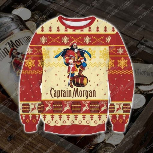 Captain morgan dark rum ugly christmas sweater