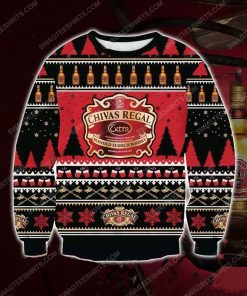 Chivas regal extra blended scotch whisky ugly christmas sweater 1