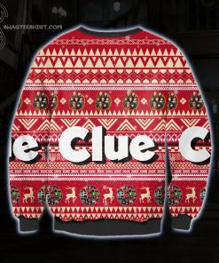 Clue Movie Full Print Ugly Christmas Sweater