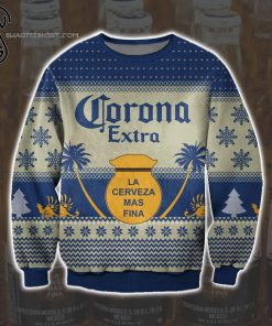 Corona Extra Beer Full Print Ugly Christmas Sweater