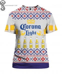 Corona Light Beer Full Print Tshirt