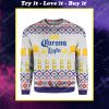 Corona light beer all over print ugly christmas sweater