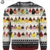 Cute Little Birdies Full Print Ugly Christmas Sweater