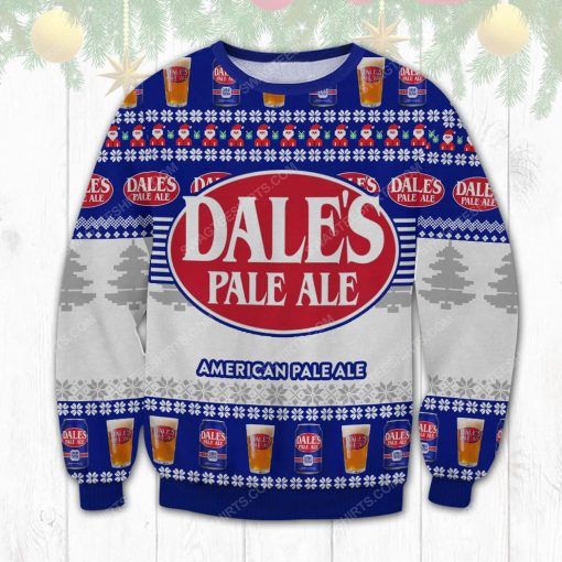 Dale's pale ale american pale ale ugly christmas sweater 1