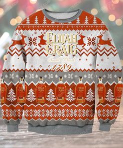 Elijah craig small batch 1789 ugly christmas sweater 1
