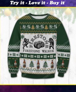 Firestone walker brewing company ugly christmas sweater