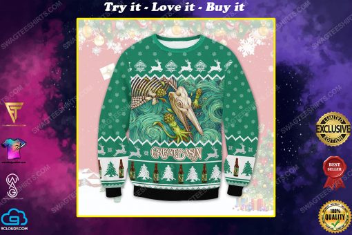 Great basin brewing company ugly christmas sweater