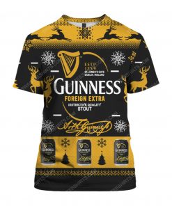 Guinness foreign extra stout all over print ugly christmas sweater