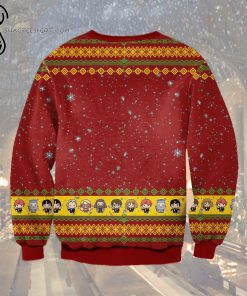 Harry Potter Ho Ho Ho Full Print Ugly Christmas Sweater