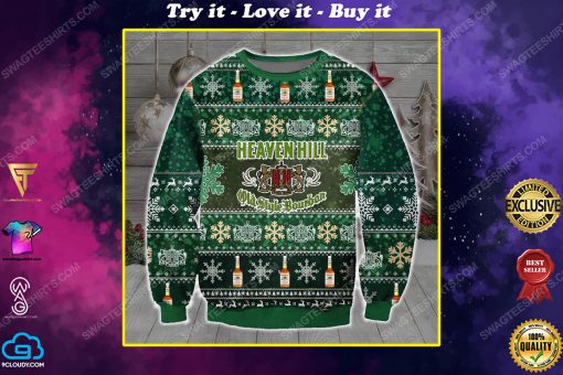 Heaven hill old style bourbon ugly christmas sweater