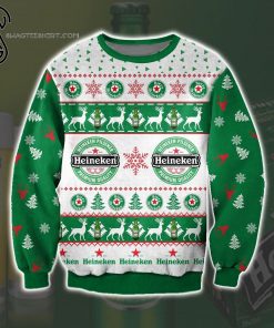Heineken Beer Knitting Pattern Ugly Christmas Sweater