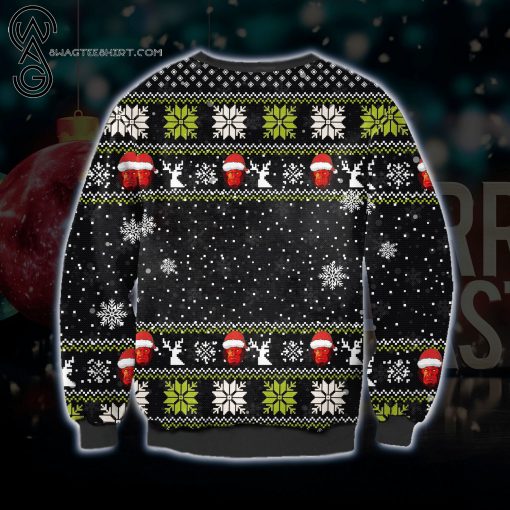Hellboy Merry Christmas Full Print Ugly Christmas Sweater
