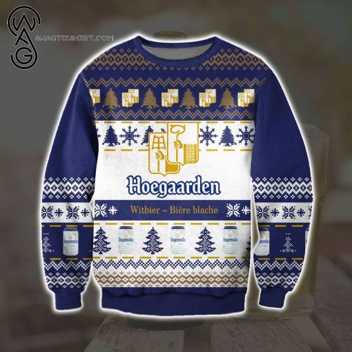 Hoegaarden Witbier Biere Blanche Knitting Pattern Ugly Christmas Sweater