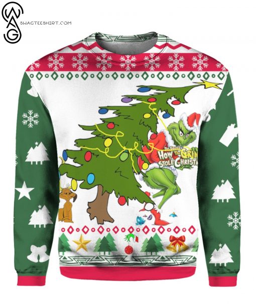 How the Grinch Stole Christmas Full Print Ugly Christmas Sweater