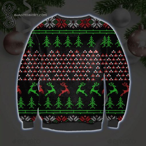 I Deliver All Night Long Santa Claus Ugly Christmas Sweater