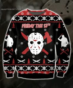 Jason Friday The 13th Full Print Ugly Christmas Sweater