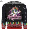 Jewnicorn Unicorn Full Print Ugly Christmas Sweater