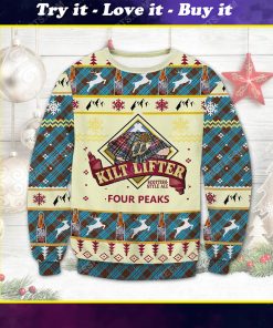 Kilt lifter scottish style ale ugly christmas sweater