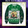 Laughing dog brewing ugly christmas sweater