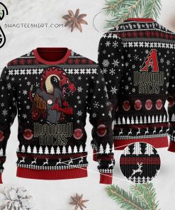 Major League Baseball Arizona Diamondbacks Full Print Ugly Christmas Sweater