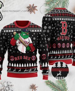 Major league baseball boston red sox full print ugly christmas sweater