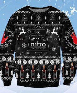 Milk stout nitro left hand brewing ugly christmas sweater