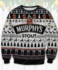 Murphy's irish stout ugly christmas sweater