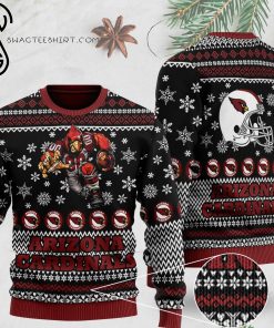 National Football League Arizona Cardinals Full Print Ugly Christmas Sweater