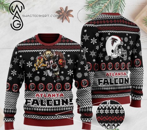 National Football League Atlanta Falcons Full Print Ugly Christmas Sweater