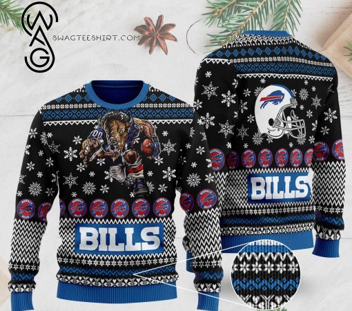 National Football League Buffalo Bills Full Print Ugly Christmas Sweater