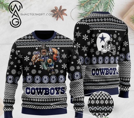 National Football League Dallas Cowboys Full Print Ugly Christmas Sweater