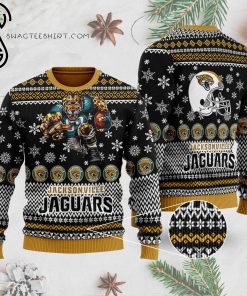 National Football League Jacksonville Jaguars Full Print Ugly Christmas Sweater